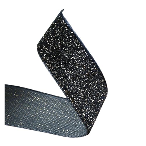 5yards Samtband for DIY Haarschleifen Kleidung Nähzubehör Geschenkverpackung Dekormaterial für Bastelarbeiten, Geschenkverpackungen(Color 3,40mm-5yards) von ZYFHYU