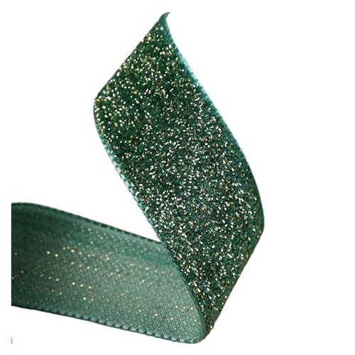 5yards Samtband for DIY Haarschleifen Kleidung Nähzubehör Geschenkverpackung Dekormaterial für Bastelarbeiten, Geschenkverpackungen(Color 5,40mm-5yards) von ZYFHYU