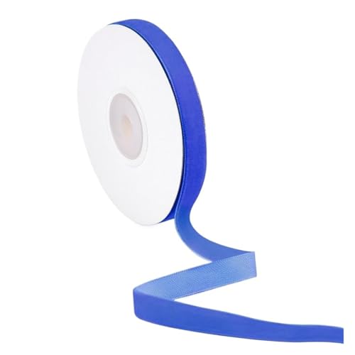 Einseitiges Samtband for Partydekorationen mit Schleife für Bastelarbeiten, Geschenkverpackungen(Color 3,2.5cm X 5yards) von ZYFHYU