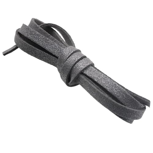 Flaches Wildlederband, weiches Lederband, Schnurseil for die Herstellung von Halsketten, Armbändern und Schmuck for Selbermachen für Armbänder Halskette Schmuck(Silver powder silver,2.6mm 5 meters) Flaches Wildlederband, weiches Lederband, Schnurseil for die Herstellung von Halsketten, Armbändern und Schmuck for Selbermachen für Armbänder Halskette Schmuck(Silver powder silver,2.6mm 5 meters) von ZYFHYU