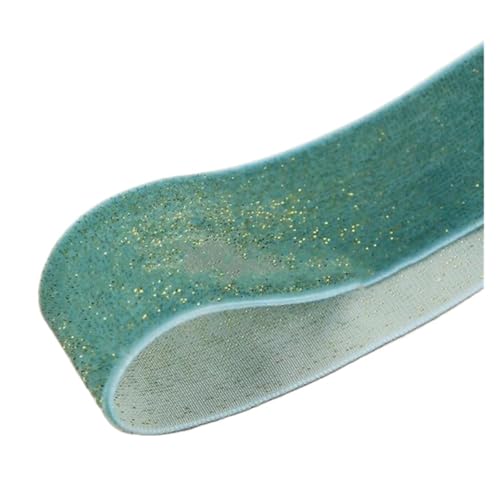 Handgemachtes Klebeband, Basteln, DIY, Haarschleifen-Zubehör, Samtband, 2,5 cm, 25 mm, 9,1 m für Bastelarbeiten, Geschenkverpackungen(Color 6) von ZYFHYU