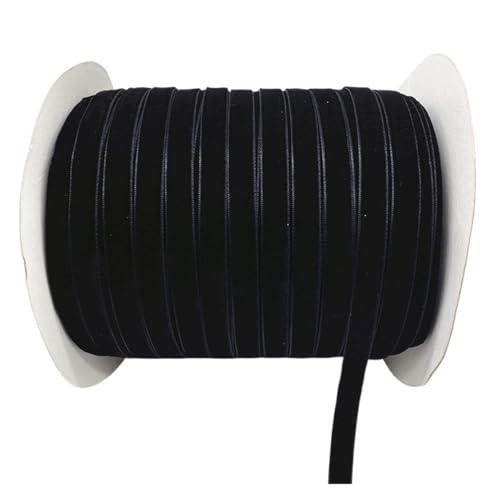 Samtband, handgefertigt, für Hochzeiten, Partys, Geschenkverpackungen, Haarschleifen, Nähen, Basteln, für Bastelprojekte, Geschenkverpackungen, 6 mm - 38 mm, 4,5 m (Farbe 2,15 mm x 4,5 m) von ZYFHYU