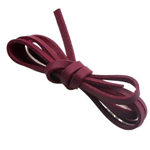 ZYFHYU Flaches Wildlederband, weiches Lederband, Schnurseil for die Herstellung von Halsketten, Armbändern und Schmuck for Selbermachen für Armbänder Halskette Schmuck(Dark Rose pink,12mm 3 Meters) ZYFHYU Flaches Wildlederband, weiches Lederband, Schnurseil for die Herstellung von Halsketten, Armbändern und Schmuck for Selbermachen für Armbänder Halskette Schmuck(Dark Rose pink,12mm 3 Meters) von ZYFHYU