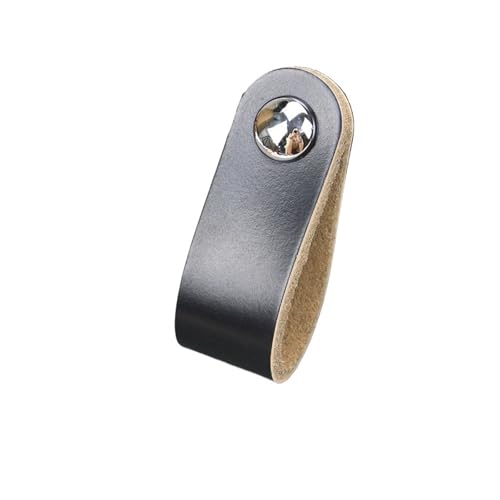 ZYFHYU Kommodengriffe aus Leder for Kleiderschrank, Schubladen, Türen und Küchenschränke, Möbelbeschläge für schränke(MBS0010-30,1PCS) von ZYFHYU