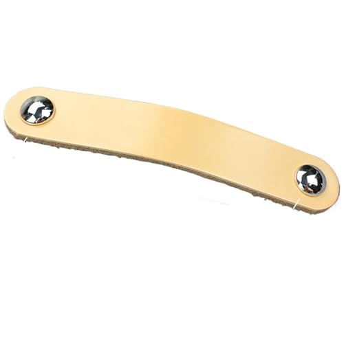 ZYFHYU Kommodengriffe aus Leder for Kleiderschrank, Schubladen, Türen und Küchenschränke, Möbelbeschläge für schränke(MBS0043-23,6PCS) von ZYFHYU