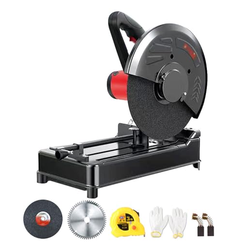 ZYGPH 2000 W Industrielle Trennschleifsäge, 14 Zoll/355 mm Blattdurchmesser, Trennsäge, Stahlschneidemaschine, 0–45 ° Verstellbarer Winkel, Gehrungssäge ZYGPH 2000 W Industrielle Trennschleifsäge, 14 Zoll/355 mm Blattdurchmesser, Trennsäge, Stahlschneidemaschine, 0–45 ° Verstellbarer Winkel, Gehrungssäge von ZYGPH