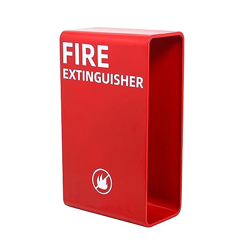 ZYGPH Gewerbliches Lagerregal für Feuerlöscher, Hochleistungshalterung für Feuerlöschgeräte, für Einkaufszentren, Hallen, Hotels (Rot, Größe M) von ZYGPH
