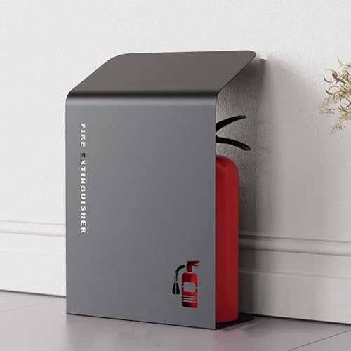 ZYGPH Moderner Metallschrank für Feuerlöscher – robuster, 2 mm Dicker Aufbewahrungs-Organizer für mehr Sicherheit in Lobbys, Fluren und Wartezimmern von ZYGPH