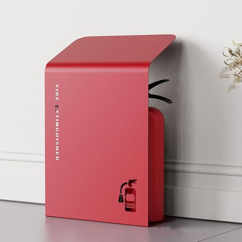 ZYGPH Modernes Feuerlöscher-Rack, robuster Metallschrank für sichere und stilvolle Aufbewahrung, ideal für Hallen, Korridore und Wartezimmer von ZYGPH