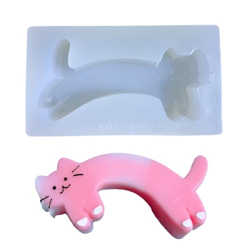 Geometrie Lovely Kitten Ornament Resin Casting Silicone Mold Woman Keychain Decor Pendant Mold Geometrie Lovely Kitten Ornament Resin Casting Silicone Mold Woman Keychain Decor Pendant Mold von ZYHARUKO