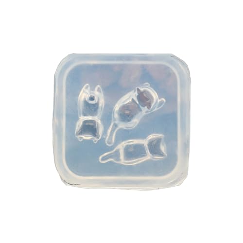 Miniatur-3D-Nagelkunst-Dekorationen, Silikonform für Schmuckanhänger, Ohrhaken, Schmuckzubehör von ZYHARUKO