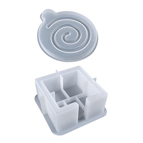 Quadratische Form für Teetablett aus Epoxidharz, Aufbewahrungsbox, für Achatstücke, Untersetzer Quadratische Form für Teetablett aus Epoxidharz, Aufbewahrungsbox, für Achatstücke, Untersetzer von ZYHARUKO