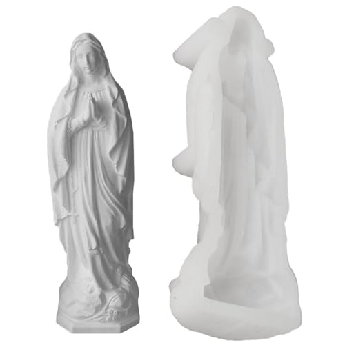 Religiöse 3D-Silikonformen für Epoxidharz, Seifenherstellung, Heimdekoration, temperaturbeständig von ZYHARUKO