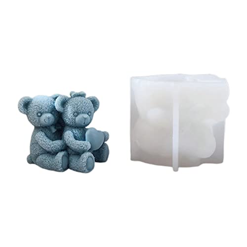 Silikonform für kleine Liebhaber, Bärendekoration, Harz, Epoxidharz, Basteln, Ton, Handwerk, Ornament, Schmuckherstellung Silikonform für kleine Liebhaber, Bärendekoration, Harz, Epoxidharz, Basteln, Ton, Handwerk, Ornament, Schmuckherstellung von ZYHARUKO