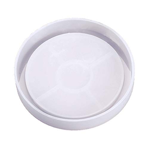 Silikonformen für Tischsets, Epoxidharz, quadratisch, rund, sechseckig, für Harzguss, Heimdekoration von ZYHARUKO