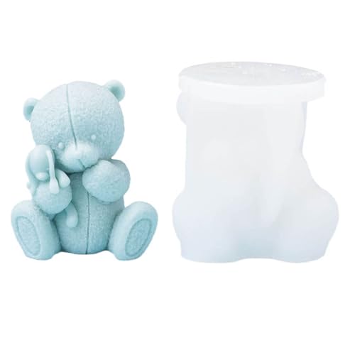 Tierharz-Formen, 3D-Bär-Silikonformen, Gießformen, handgefertigte Formen, Ton, Seife, Heimdekorationen Tierharz-Formen, 3D-Bär-Silikonformen, Gießformen, handgefertigte Formen, Ton, Seife, Heimdekorationen von ZYHARUKO
