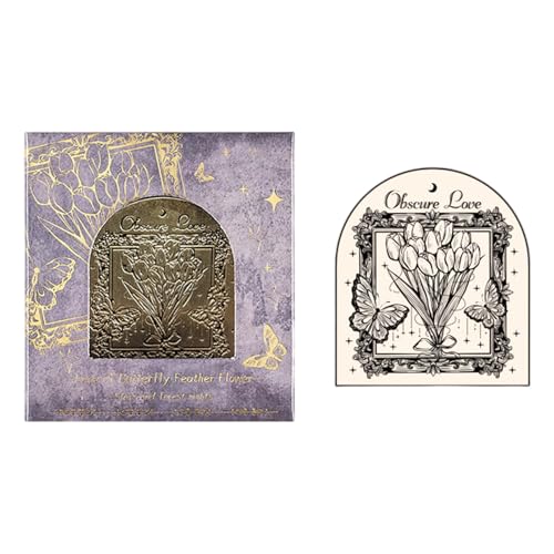 Vintage Scrapbooking Clip Journal Papier Organizer Clip Metall Papierklemme für Journaling Organisieren Datei Journal Bild Retro von ZYHARUKO