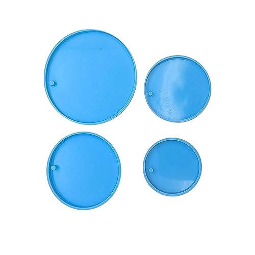 Weihnachts-Silikonform-Set für handgefertigte Epoxidharz-Gussherstellung, Schlüssel, schöne runde Dekorationen Weihnachts-Silikonform-Set für handgefertigte Epoxidharz-Gussherstellung, Schlüssel, schöne runde Dekorationen von ZYHARUKO