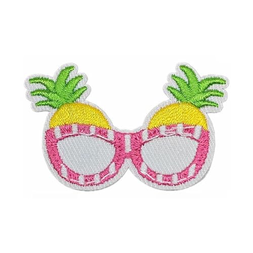 Bestickter Aufnäher zum Aufbügeln mit Strandmotiv für Kleidung, Jeans, Jacken, bestickte Applikation, zum Aufbügeln auf Kleidung, Reparaturflicken von ZYKEJJDDAK