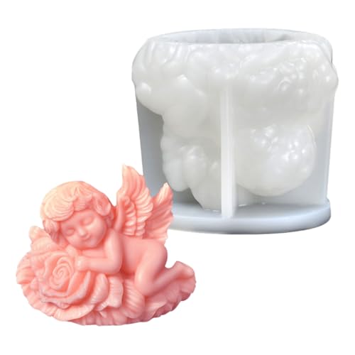 Geflügelte Kleine Mädchen Statue Silikonkerzenformen Für Epoxidharz Kerzenseife Hausdekoration Zement Gips Silikonformen Geflügelte Kleine Mädchen Statue Silikonkerzenformen Für Epoxidharz Kerzenseife Hausdekoration Zement Gips Silikonformen von ZYKEJJDDAK