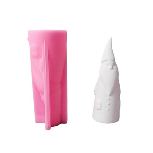 Santa Statue Silikonkerzenformen Für Kerzenseife Home Dekoration Weihnachtsmann Silikonkerzenform Für Epoxidharz von ZYKEJJDDAK