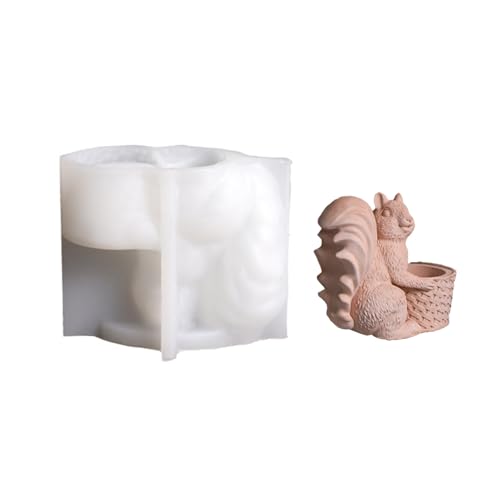 Wiederverwendbare Silikon Eichhörnchen Kerzenschale Schimmel Dekorative Schalenformen Geeignet Für Eltern Kind Interaktion Handgefertigtes Handwerk Wiederverwendbare Silikon Eichhörnchen Kerzenschale Schimmel Dekorative Schalenformen Geeignet Für Eltern Kind Interaktion Handgefertigtes Handwerk von ZYKEJJDDAK