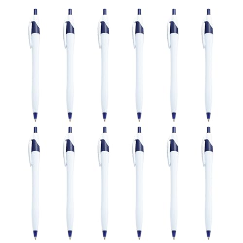 ZYKEJJDDAK 12 Stück Kugelschreiber Büro Signing Pen Retractable Kugelschreiber Nachfüllbar Schreiben Smoohtly Business Pen ZYKEJJDDAK 12 Stück Kugelschreiber Büro Signing Pen Retractable Kugelschreiber Nachfüllbar Schreiben Smoohtly Business Pen von ZYKEJJDDAK
