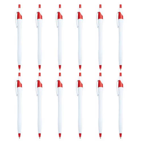 ZYKEJJDDAK 12 Stück Kugelschreiber Büro Signing Pen Retractable Kugelschreiber Nachfüllbar Schreiben Smoohtly Business Pen ZYKEJJDDAK 12 Stück Kugelschreiber Büro Signing Pen Retractable Kugelschreiber Nachfüllbar Schreiben Smoohtly Business Pen von ZYKEJJDDAK
