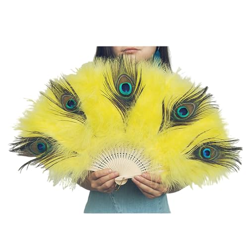 ZYKEJJDDAK Handfächer Mode Fan Braut Gefieder Fächer Faltfächer Handheld Flapper Fan Hochzeit Tanzen Party Foto ZYKEJJDDAK Handfächer Mode Fan Braut Gefieder Fächer Faltfächer Handheld Flapper Fan Hochzeit Tanzen Party Foto von ZYKEJJDDAK
