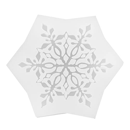 ZYKEJJDDAK Kaffee-/Teetassen-Matte, Schneeflocken-Silikonform, herzförmige Form, Silikonform, Epoxidharz ZYKEJJDDAK Kaffee-/Teetassen-Matte, Schneeflocken-Silikonform, herzförmige Form, Silikonform, Epoxidharz von ZYKEJJDDAK