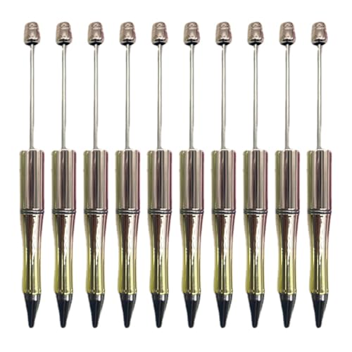 ZYKEJJDDAK Perlenstift, Perlenstift, Kugelschreiber, Jungen, Mädchen, Studenten, Abschlussfeier, Büro, Schulbedarf, 10 Stück von ZYKEJJDDAK