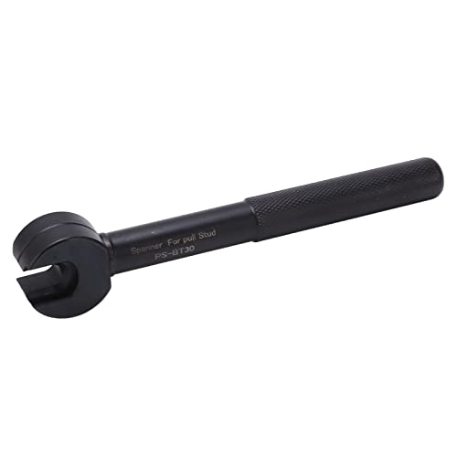 BT30 Pull Stud Wrench | 42CrMo Alloy Steel CNC Tool Removal Spanner | Slip - Preventive Knurled Handle for Machine Accessories/Maintenance/Workshop von ZYLARUM