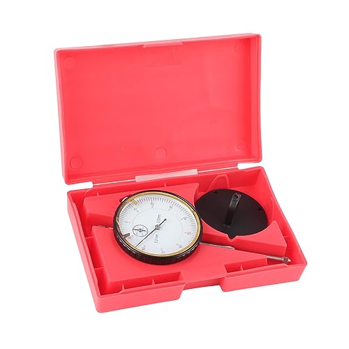 Dial Indicator 0-30mm | Brass Movement 7 - Bearings High Speed Steel Probe | IP65 Weather - Protected Measurement Tool for Machinists/Mechanics/Engineers von ZYLARUM