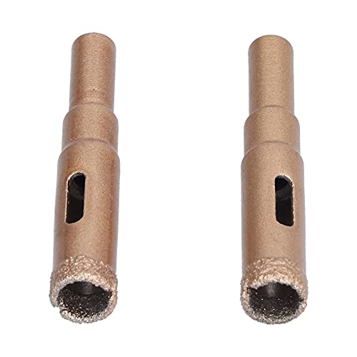 Glass Drill Bits 12mm 2Pcs | Hole Openers for Ceramic Tile/Marble/Stone | Brazed Crystal Drill Bit with Triangular Shank, Smooth Rim Cutting Glass Drill Bits 12mm 2Pcs | Hole Openers for Ceramic Tile/Marble/Stone | Brazed Crystal Drill Bit with Triangular Shank, Smooth Rim Cutting von ZYLARUM
