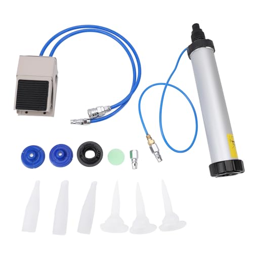 Pneumatic Caulking Instrument | Aluminum Alloy Sealant Applicator for Home Repair & Construction | Ergonomic Pressure Caulk Device with Adjustable Flow Control (400ml) von ZYLARUM