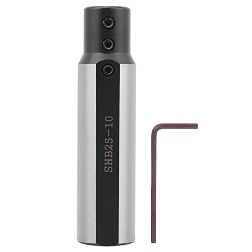 SHB25-10 Boring Bar | Carbide Lathe Tool Holder for Small Bore Inner Hole Turning | Φ10mm CNC Tool Accessory | Tungsten Steel Construction SHB25-10 Boring Bar | Carbide Lathe Tool Holder for Small Bore Inner Hole Turning | Φ10mm CNC Tool Accessory | Tungsten Steel Construction von ZYLARUM