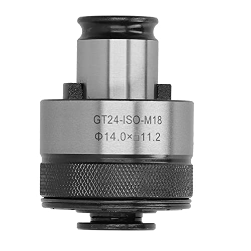Tapping Collet Chuck Holder | Overload Protection Adjustable Torsion Quick - Change GT24 - ISO - M18 | High Speed Steel Collet for Drilling/Milling/Tapping Machines Tapping Collet Chuck Holder | Overload Protection Adjustable Torsion Quick - Change GT24 - ISO - M18 | High Speed Steel Collet for Drilling/Milling/Tapping Machines von ZYLARUM