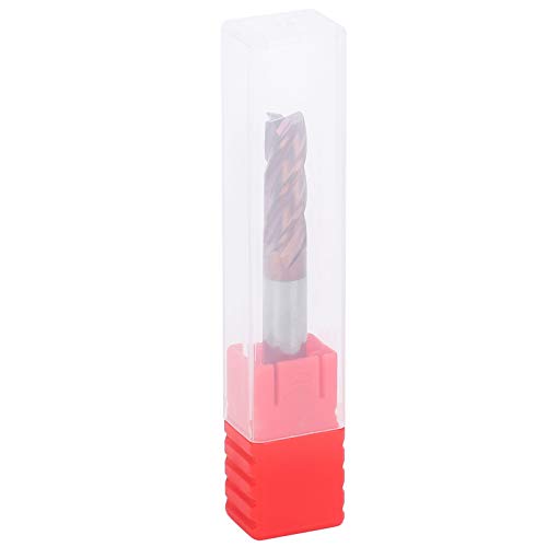 Tungsten Steel CNC End Mill | High Hardness Milling Cutter Router Bit 8mm | 75mm Long for Metal / Wood / Plastic | 20mm Cutter Length Tungsten Steel CNC End Mill | High Hardness Milling Cutter Router Bit 8mm | 75mm Long for Metal / Wood / Plastic | 20mm Cutter Length von ZYLARUM