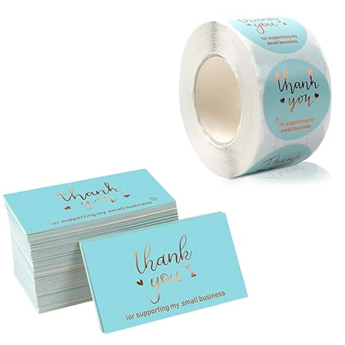 Dankeskarten für die Unterstützung meiner kleinen Visitenkarten und Aufkleber, Goldfolie, Dankeskarte für Einzelhandelsgeschäfte, Paketeinlage, Dankeskarten und Aufkleber-Set Dankeskarten für die Unterstützung meiner kleinen Visitenkarten und Aufkleber, Goldfolie, Dankeskarte für Einzelhandelsgeschäfte, Paketeinlage, Dankeskarten und Aufkleber-Set von ZYMIADOU