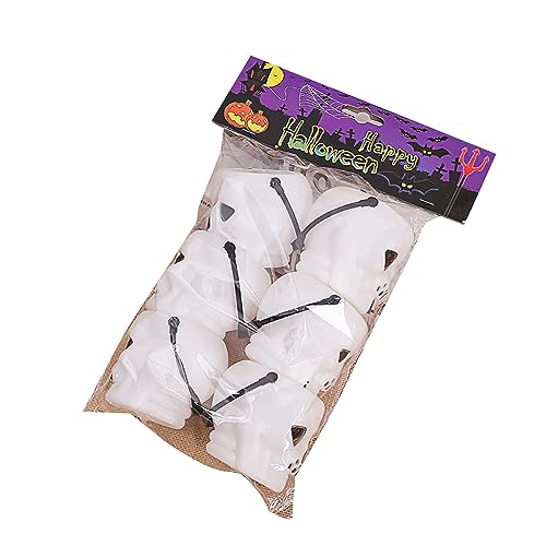 Halloween-Flammen-Eimer, Süßigkeitenkorb für Tischdekoration oder Blumentopf für Süßes oder Leckereien, Halloween-Flammeneimer von ZYMIADOU