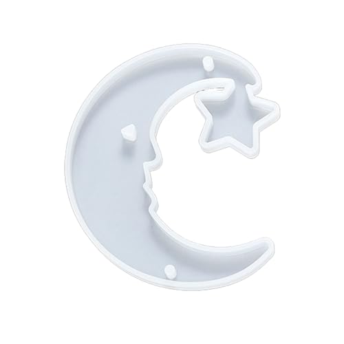 Kreative Silikonform für Schmuck, Bastelzubehör, geeignet für handgefertigte Anhänger mit Schmetterling, Mond, Sonne, Schmetterling, Stern, Mond, Sonne, Silikonformen von ZYMIADOU