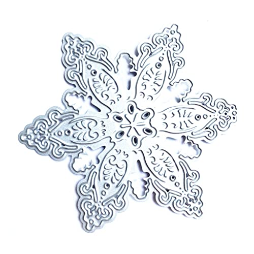 Metall-Stanzschablone mit Schneeflocken-Motiv, für Scrapbooking, Album, Papier, Karten, Prägung, Basteln, Dekoration, Scrapbooking, Stanzformen Metall-Stanzschablone mit Schneeflocken-Motiv, für Scrapbooking, Album, Papier, Karten, Prägung, Basteln, Dekoration, Scrapbooking, Stanzformen von ZYMIADOU