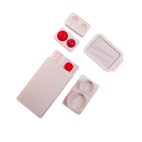 Tragbare Tonperlen-Rollform, Bastelwerkzeug für Schmuck, Ohrringe, Anhänger, mit Stanzfunktion, handgefertigtes Ohrring-Stanz-Set von ZYMIADOU