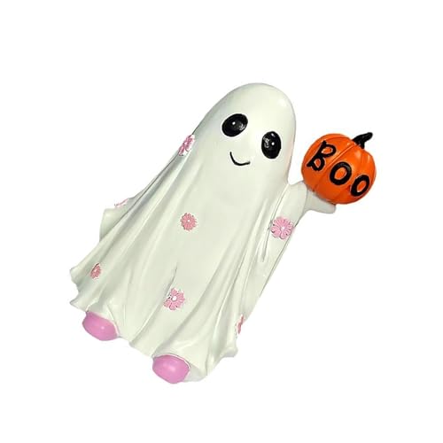 ZYMIADOU Geisterstatue Kunstharz Halloween Home Office Schreibtisch Ornament Desktop Schaustück Specter Figur Zubehör Harz Hochzeitstag Dekoration von ZYMIADOU