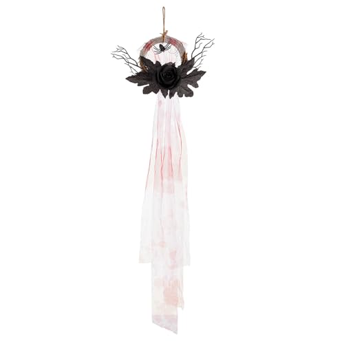 ZYMIADOU Halloween-Party-Requisiten, Spinnen-Rose/Spectter-Kürbis-Ornament, Outdoor-Verzierung, einzigartiges Halloween-Enthusiasten, Festival-Geschenk von ZYMIADOU