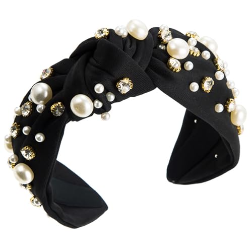 ZYMIADOU Modisches Haarband mit Schmucksteinen, Perlen, Stirnbänder, Foto-Requisiten, Party, Cosplay, Kostüme, Tanzen, Party-Zubehör, elegante Perlen, Haarschmuck für Damen ZYMIADOU Modisches Haarband mit Schmucksteinen, Perlen, Stirnbänder, Foto-Requisiten, Party, Cosplay, Kostüme, Tanzen, Party-Zubehör, elegante Perlen, Haarschmuck für Damen von ZYMIADOU