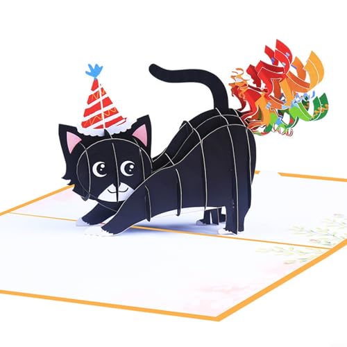 Explosive Laughter Guaranteed Surprise them with a Cat themed Birthday Card Explosive Laughter Guaranteed Surprise them with a Cat themed Birthday Card von ZYNCUE