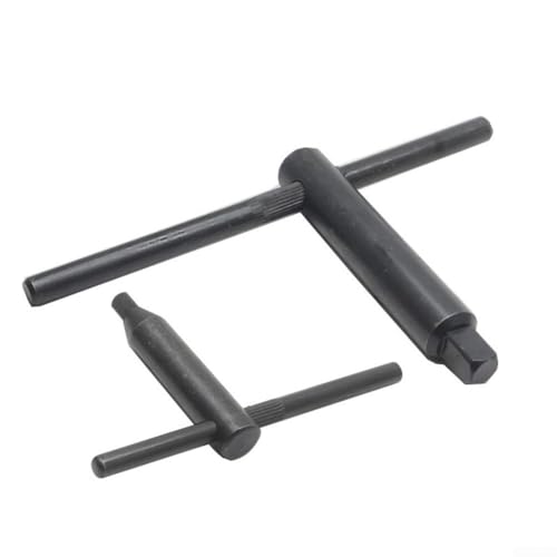 Drehfutterschlüssel, 8 mm - 17 mm, T-Griff, Fräsdrehfutter, Vierkantschlüssel, Karbonstahl-Werkzeug für CNC- und Fräsanwendungen (8 x 8) von ZYWUOY