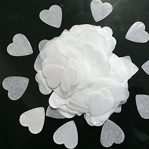 10000 Stück Herz Papier Konfetti Herz Seidenpapier Hochzeit Konfetti Tischkonfetti für Muttertag Hochzeit Valentinstag Geburtstag Party Dekoration von ZYWUOY