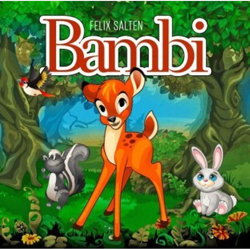 Bambi, 1 Audio-Cd - Felix Salten, THOMA TIPPNER (Hörbuch) von ZYX MUSIC